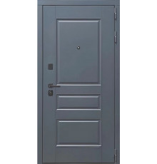Входная дверь Страж К-8 цвет Velluto Oscure Ag 710/Velluto Bianco AG 700
