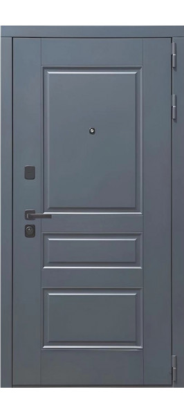 Входная дверь Страж К-8 цвет Velluto Oscure Ag 710/Velluto Bianco AG 700