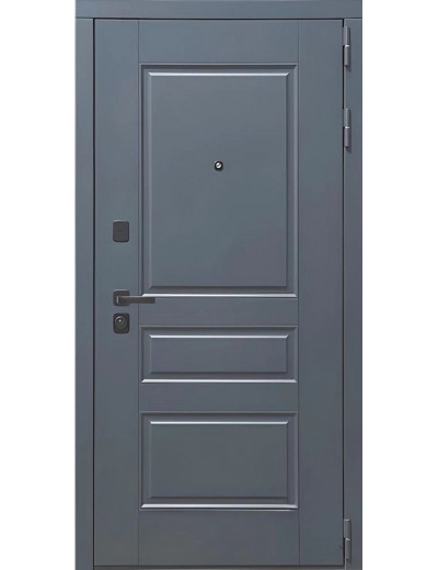 Входная дверь Страж К-8 цвет Velluto Oscure Ag 710/Velluto Bianco AG 700