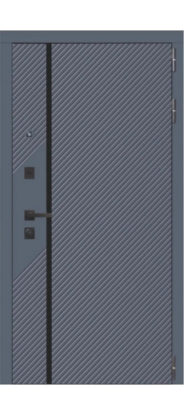Входная дверь Страж К-16 ПВХ Velluto Oscure AG 710 ПВХ Velluto Gelato AG 710