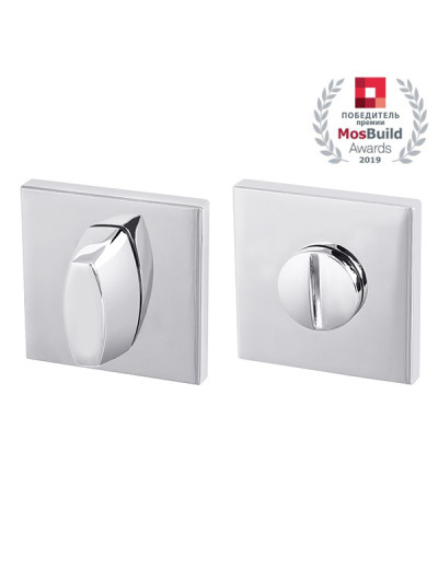 Ручка поворотная WC-BOLT BK6 USS CP-8 Хром