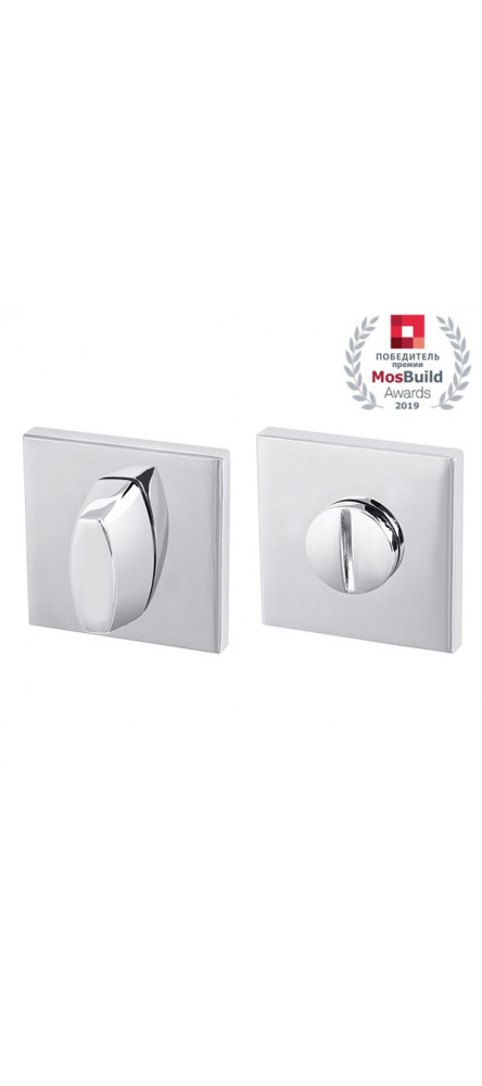 Ручка поворотная WC-BOLT BK6 USS CP-8 Хром