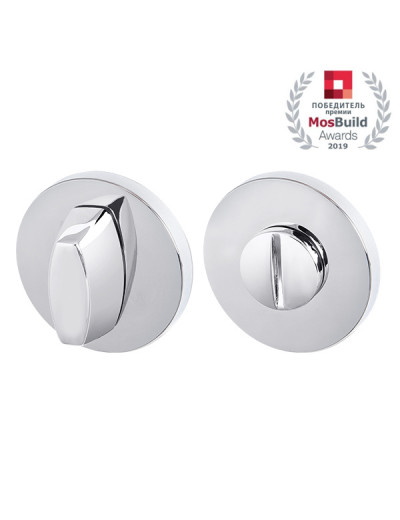 Ручка поворотная WC-BOLT BK6 URS CP-8 Хром