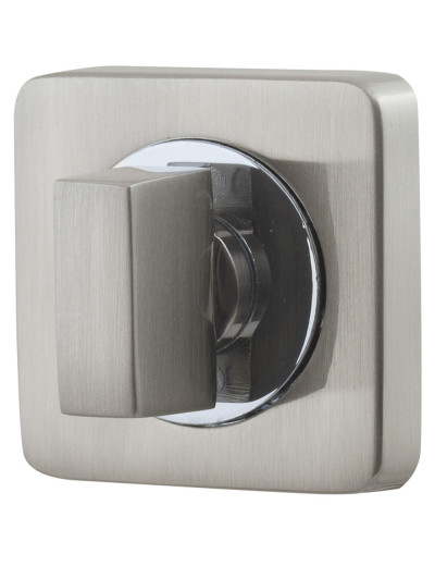 Ручка поворотная WC-BOLT BK6/SQ-21SN/CP-3 матовый никель/хром