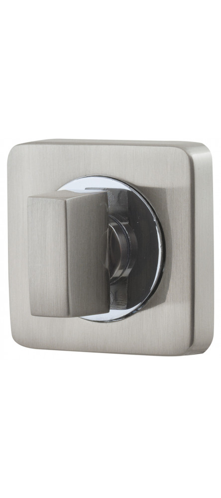 Ручка поворотная WC-BOLT BK6/SQ-21SN/CP-3 матовый никель/хром