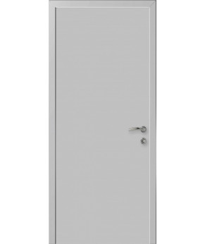 Влагостойкая дверь ДГ EtaDoor RAL 7001 серый