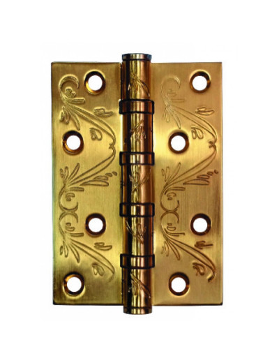 Врезная петля Adden Bau 4BB FLO цвет satin gold