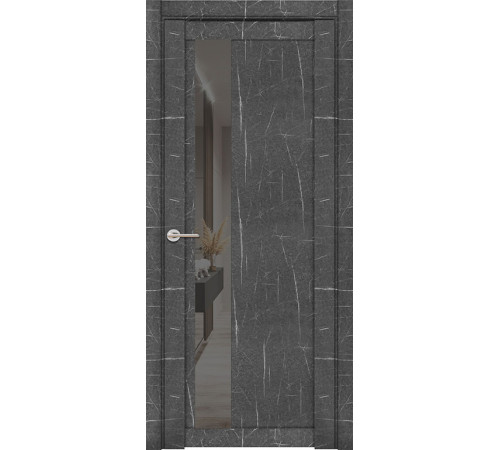 Дверь межкомнатная UniLine Mramor 30004/1 Marable Soft Touch экошпон торос графит