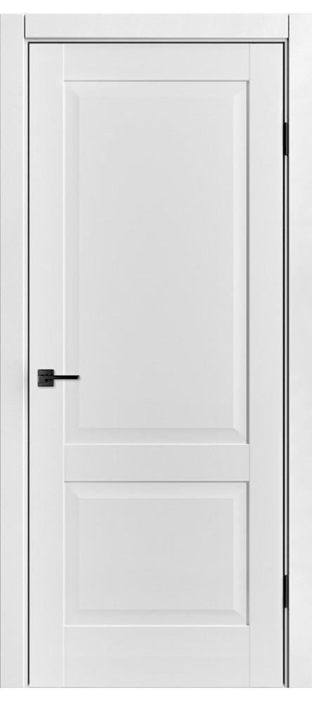 Межкомнатные двери экошпон ДП-2 White Silk глухая