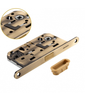 Защелка сантехническая магнитная WC-5096 MAG BRONZE