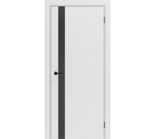 Межкомнатные двери экошпон ДП-46 White Silk глухая