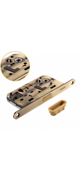 Замок сантехнический магнитный WC-5096 MAG Бронза