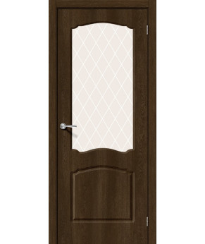 Дверь Альфа-2 Dark Barnwood White Сrystal