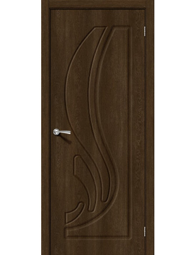 Дверь Лотос-1 глухая цвет Dark Barnwood