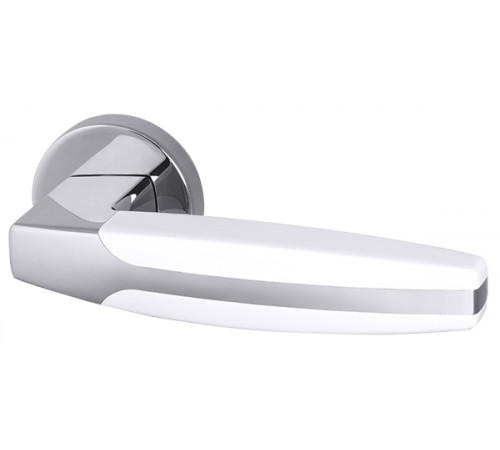 Ручка раздельная ARC URB2 CP/White-14 Хром/белый