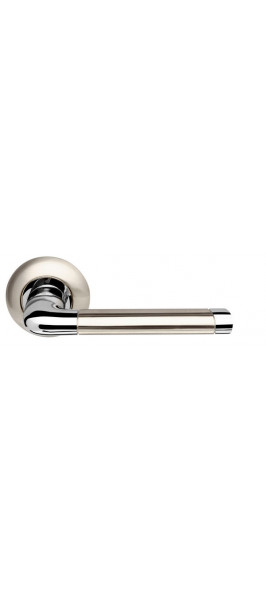 Ручка раздельная Stella LD28-1SN/CP-3 матовый никель/хром
