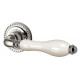 Ручка раздельная Silvia CL1 SILVER-925/LWP-109 Серебро 925/беж фарфор