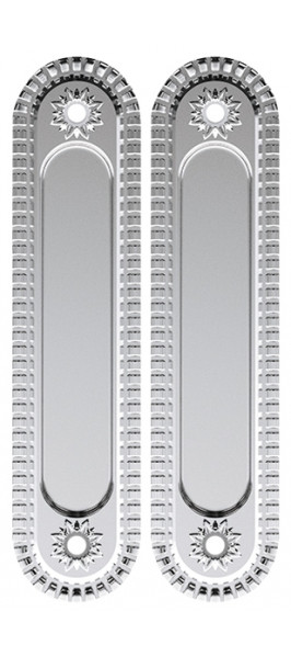 Ручка для раздвижных дверей SH010/CL SILVER-925 Серебро 925
