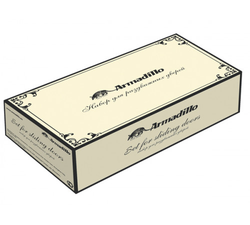 Ручка для раздвижных дверей SH010/CL SILVER-925 Серебро 925