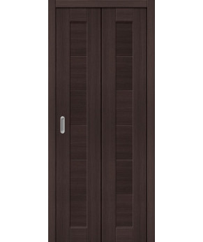 Складная дверь Порта 21 ДС wenge veralinga