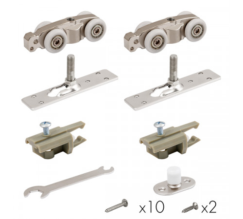 Комплект для раздвижных дверей Comfort - PRO SET 1 rollers