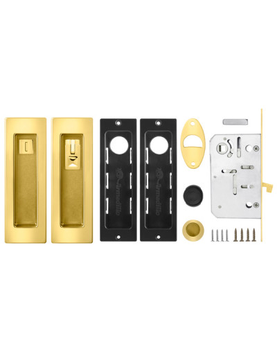 Набор для раздвижных дверей SH011 URB GOLD-24 Золото 24К