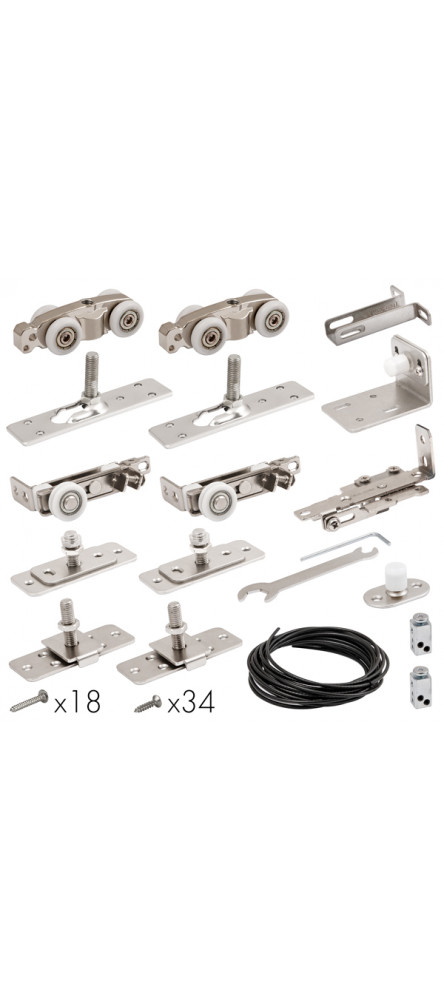 Базовый комплект для телескопического открывания дверей Comfort - PRO SET 5