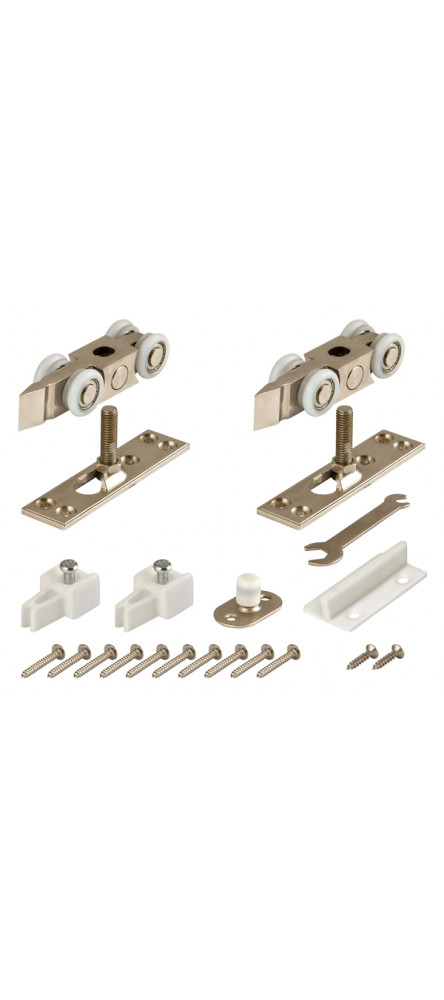 Комплект роликов для раздвижных дверей DIY Comfort 80/4 kit (877+882)