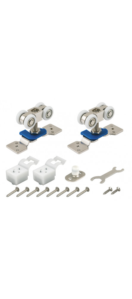 Комплект роликов для раздвижных дверей DIY Comfort 60/4 kit (877)