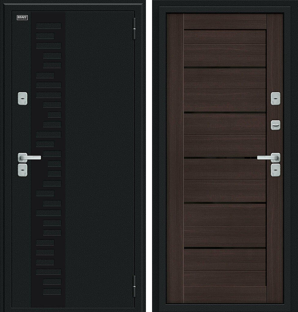 Thermo Техно Декор Букле черное/Wenge Veralinga