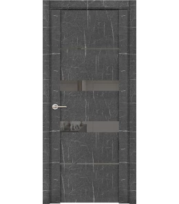 Дверь межкомнатная UniLine Mramor 30037/1 Marable Soft Touch экошпон торос графит